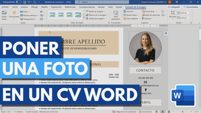 Descubre cómo editar tu CV en Word y aumenta tus posibilidades de éxito